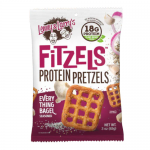 بريتزل بروتين بنكهة التوابل المشكلة من ليني ولاري