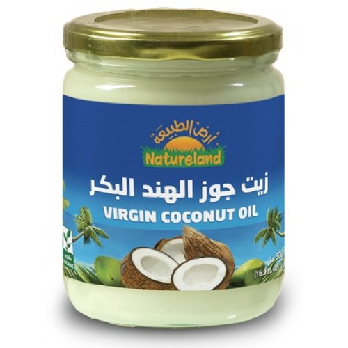 زيت جوز الهند البكر من أرض الطبيعة