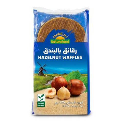 رقائق الوافل بالبندق من ارض الطبيعة رقائق الوافل بالبندق من ارض الطبيعة