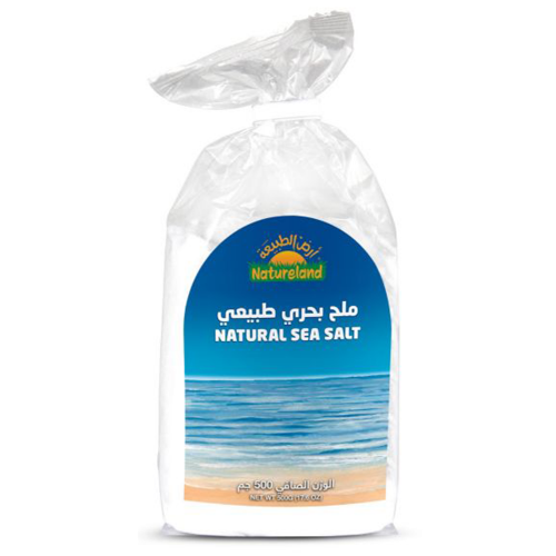 ملح بحري من أرض الطبيعة