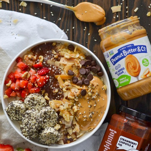 زبدة الفول السوداني بينت بتر اند كو (سمبلي سموذ) زبدة الفول السوداني بينت بتر اند كو (سمبلي سموذ)