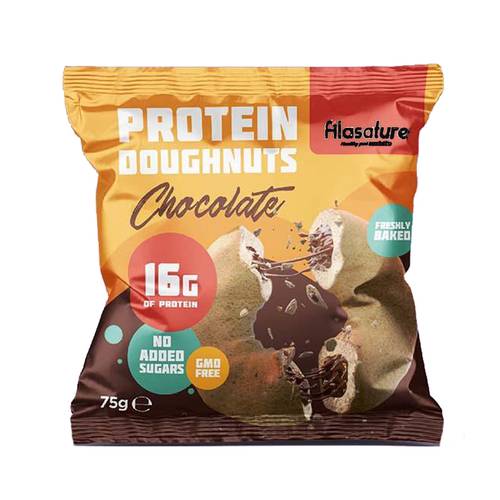 دونات بروتين بالشوكلاته من Alasature
