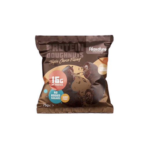 دونات بروتين تربل شوكلت من Alasature