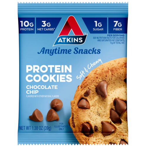 اتكنز كوكيز بروتين مع رقائق الشيكولاتة