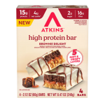 بروتين بار نكهة براوني ديلايت من اتكنز