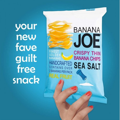 رقائق شيبس الموز بنكهة الملح - بنانا جوي