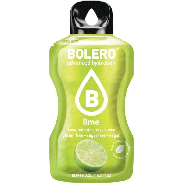 منكهات الماء بوليرو - نكهة الليمون الأخضر
