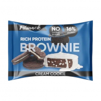 فيت سناك براوني بروتين بنكهة الكوكيز والكريمة فيت سناك براوني بروتين بنكهة الكوكيز والكريمة