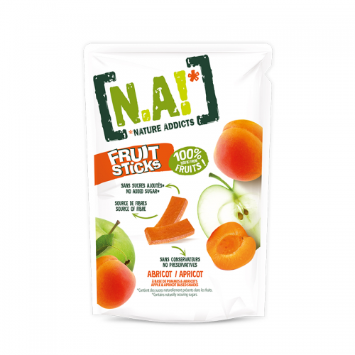 أصابع فواكه بطعم التفاح والمشمش نيتشر أديكتس