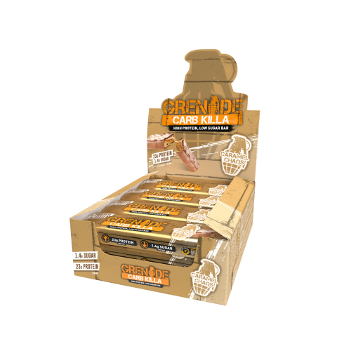 بروتين بار بالكراميل من قرنيد بروتين بار بالكراميل من قرنيد