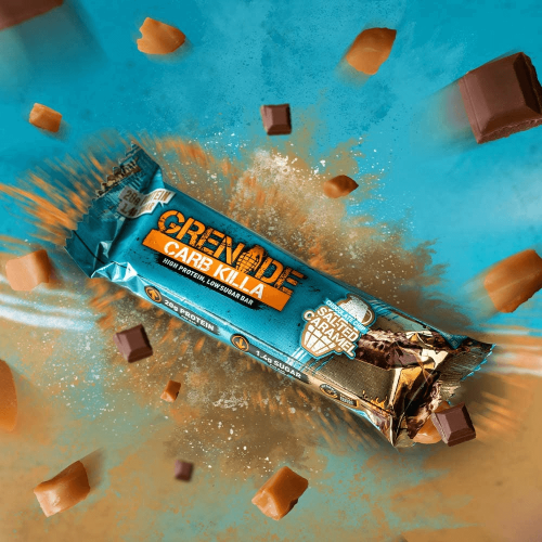 بروتين بار شوكلت شيب سولتد كراميل من قرنيد بروتين بار شوكلت شيب سولتد كراميل من قرنيد