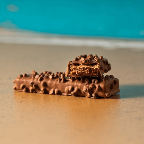 بروتين بار شوكلت شيب سولتد كراميل من قرنيد بروتين بار شوكلت شيب سولتد كراميل من قرنيد