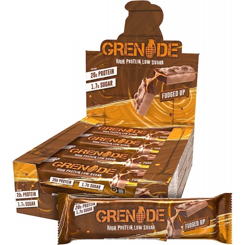 Grenade Protein Bar fudged up