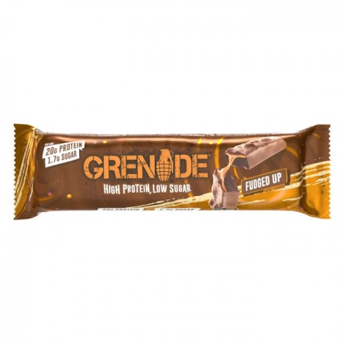 Grenade Protein Bar fudged up