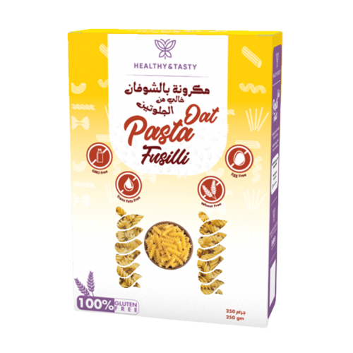 معكرونة فوسيلي بالشوفان من هيلثي اند تيستي