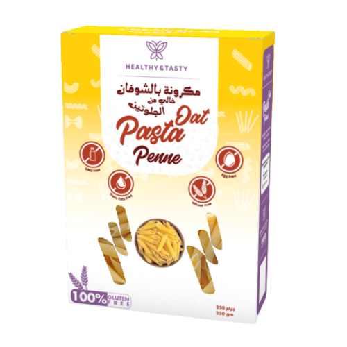 معكرونة بيني بالشوفان من هيلثي اند تيستي