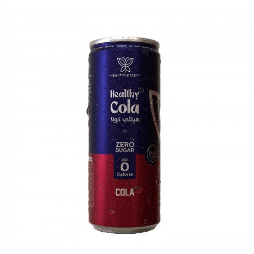 هيلثي كولا مشروب غازي كولا من هيلثي اند تيستي