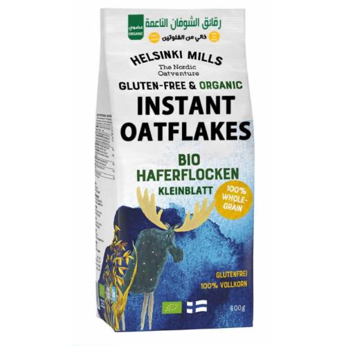 رقائق شوفان ناعمة عضوية من هيلسنكي ميلز