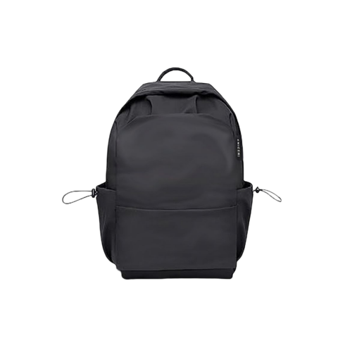 حقيبة ظهر رياضية لون اسود ضد الماء مع كيبل شحن من كانجارو