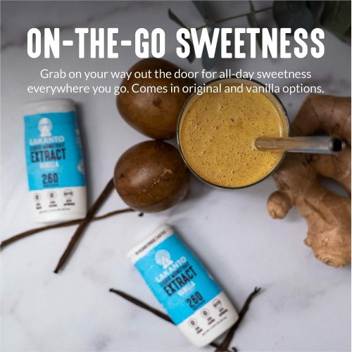 مستخلص فاكهة المونك فروت بنكهة الفانيلا من لاكانتو