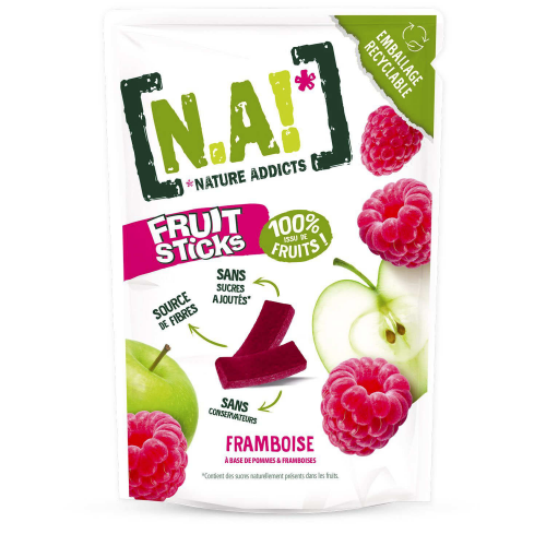 أصابع فواكه بطعم التفاح والتوت العليق نيتشر أديكتس