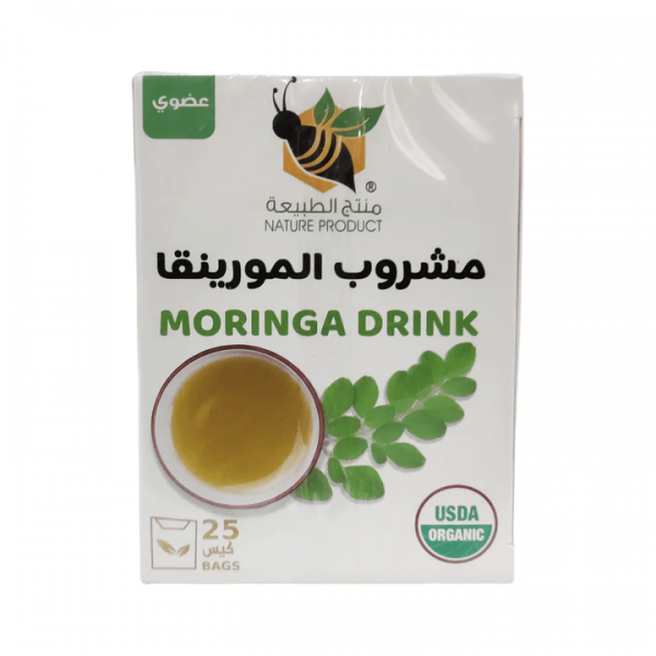 شاي المورينقا العضوي من منتج الطبيعة