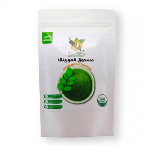 مسحوق المورينغا العضوي منتج الطبيعة