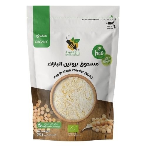 مسحوق بروتين البازلاء منتج الطبيعة