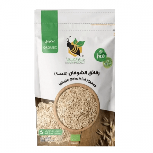 رقائق الشوفان الناعمة منتج الطبيعة