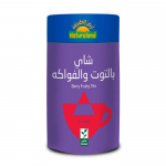 شاي بالتوت والفواكه أرض الطبيعة