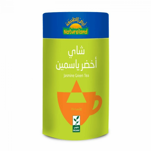 شاي أخضر ياسمين أرض الطبيعة شاي أخضر ياسمين أرض الطبيعة