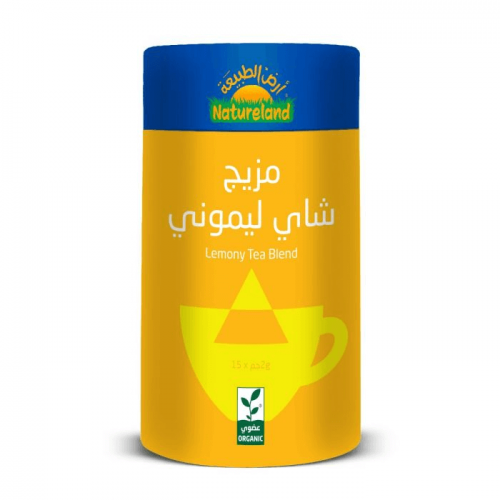مزيج شاي ليموني أرض الطبيعة