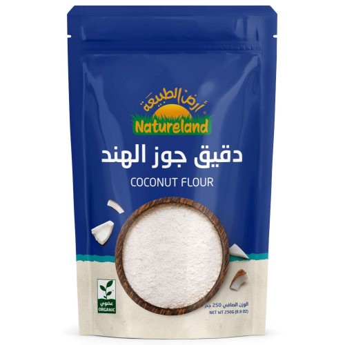 دقيق جوز الهند العضوي أرض الطبيعة