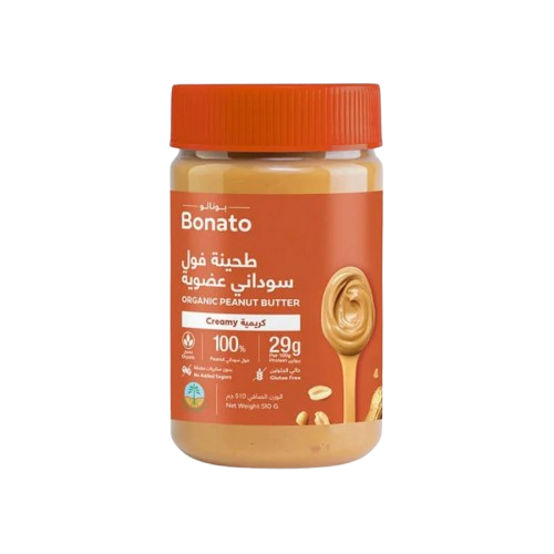 زبدة فول سوداني كريمية بوناتو