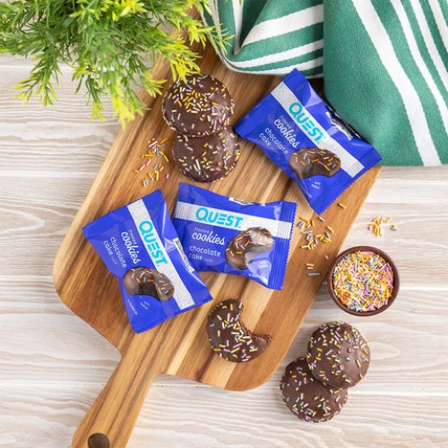 كويست كوكيز كيك الشوكولاته