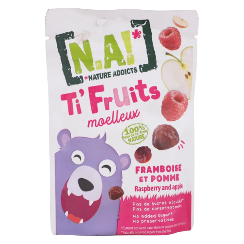 قطع فواكه بطعم التوت العليق والتفاح نيتشر أديكتس