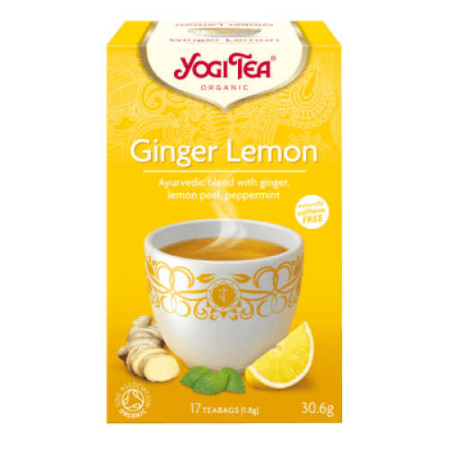 شاي الليمون بالزنجبيل من يوقا