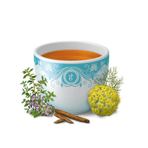 شاي راحة الحلق من يوقا