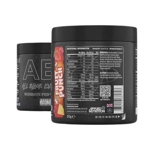 بري ورك اوت بنكهة فروت بانش ABE من أبلايد نيوتريشن بري ورك اوت بنكهة فروت بانش ABE من أبلايد نيوتريشن