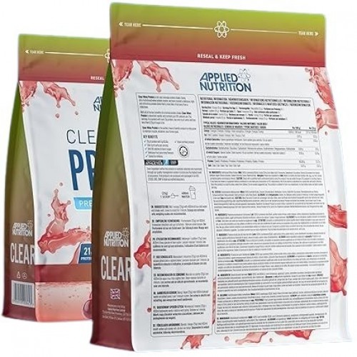 كلير واي بروتين بنكهة الكرز والتفاح من أبلايد نيوتريشن