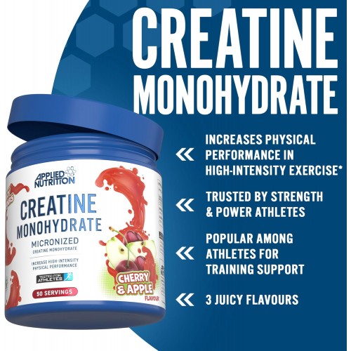 كرياتين مونوهيدرات بالكرز والتفاح أبلايد نيوتريشن