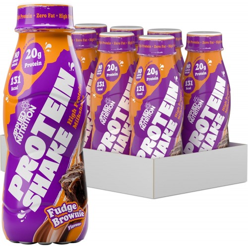 بروتين شيك بنكهة براوني فيدج من أبلايد نيوتريشن