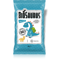 سناك الذرة العضوية المحمصة بالملح البحري بايوسورس