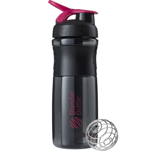 شيكر بلندر بوتل أسود مع بنفسجي 28 اونصة