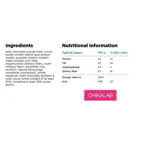 شوكولاته داكنة - شيك لاب