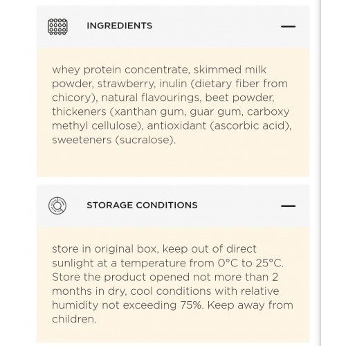 مزيج ايس كريم بروتين بنكهة الفانيليا الكريمي من بومبار