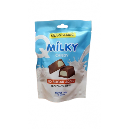 مكعبات شوكولاتة ميلكي كاندي محشو بالكريمة