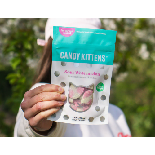 حلوى جلي نباتي بنكهة البطيخ كاندي كيتن