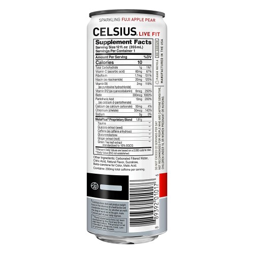 مشروب طاقة بالكمثرى والتفاح - سيلسيوس