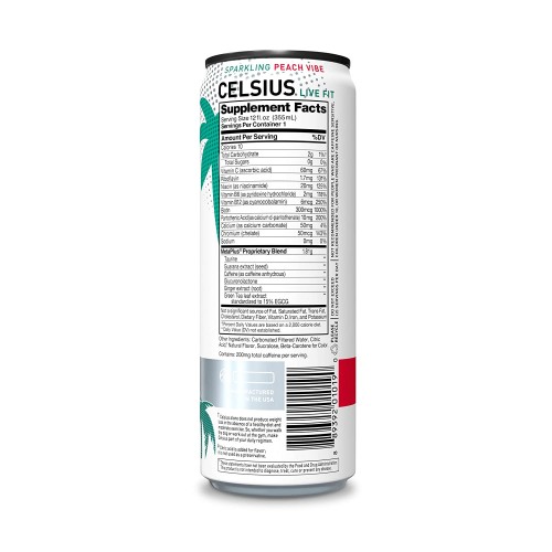 مشروب طاقة بالخوخ - سلسيوس